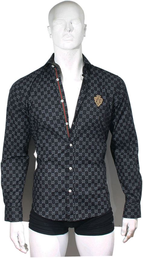 gucci dress shirts for men|Gucci casual shirts.